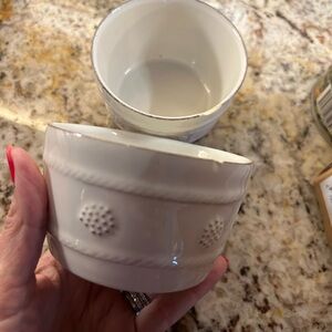 Juliska Berry & Thread whitewash ramekin